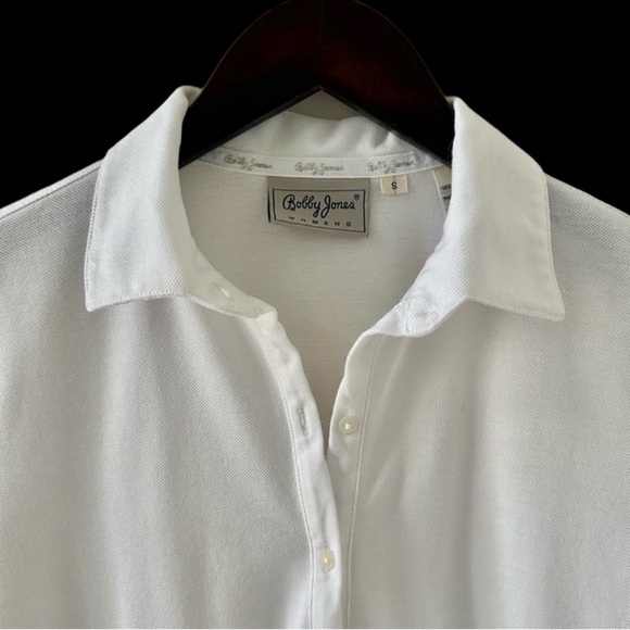 Bobby Jones White Short Sleeve Polo Shirt Size Small - Picture 4 of 7